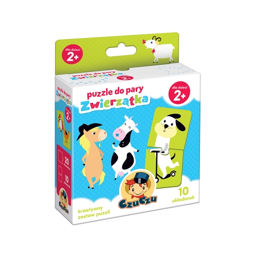 Czuczu Puzzle Do Pary Zwierzątka